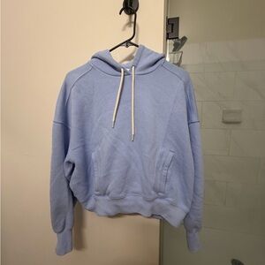 Aerie Soft Blue Cloud Fleece Hoodie